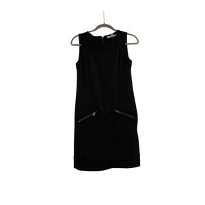Diane von Furstenberg Jerry Lee Dress Black‎ Size 0